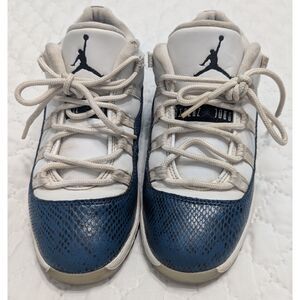 🐍 Air Jordan 11 Retro Low Snakeskin Light Bone - Size 2.5Y